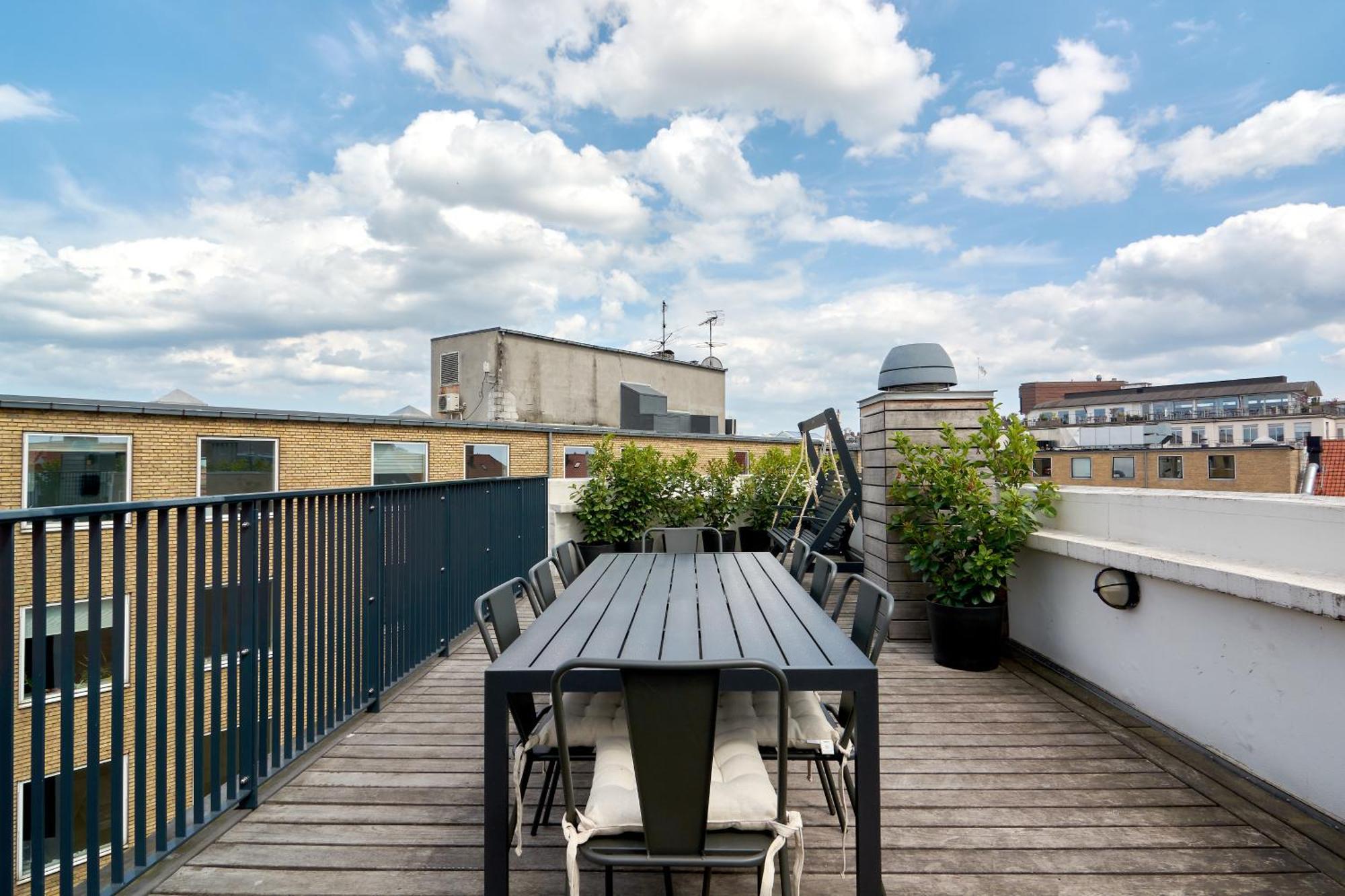 Luxury Penthouse - Private Balcony - Heart Of Apartment Copenhagen